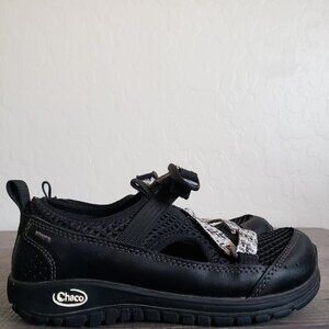 Chaco Odyssey Sport Sandal Shoe Closed Toe Black Sz Little Kid 1 Hiking Outdoors